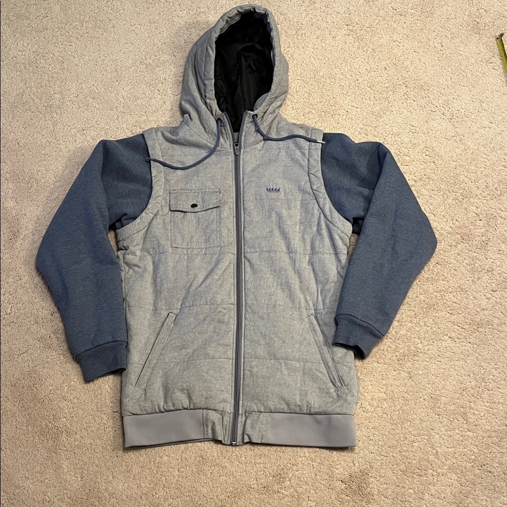 Jiberish Men’s Hooded Jacket, new without tags